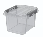 Контейнер универсальный с крышкой для хранения «ПРОФИ КОМФОРТ», прозрачный, 22*18,5*13,5см, 3л