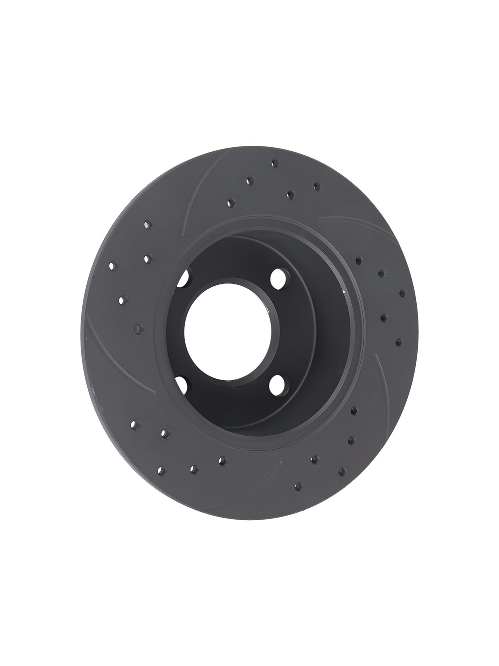 Диск тормозной задний перфорированный PRO-LINE с покрытием комплект AUDI 100 83-90, 80 86-96, 90 97-91, COUPE 84-96, C GANZ GIJ06130S