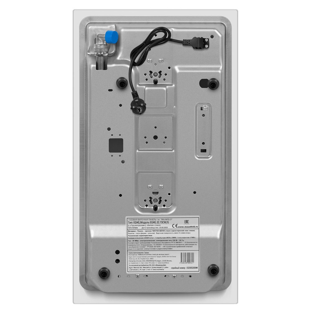 Газовая варочная панель MAUNFELD EGHG.32.73CW/G