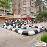 Надувная трасса «Гран-при» для игровых машинок, 10×8,5×5 м