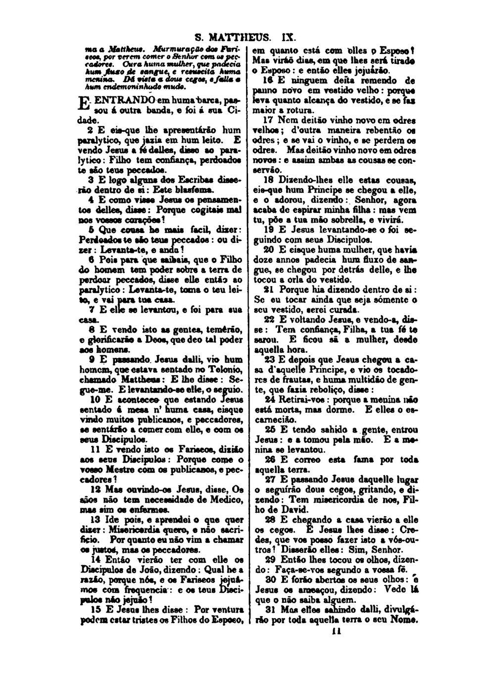 O Novo Testamento de nosso Senhor Jesu Christo, traduzido em Portuguez segundo a Vulgata | Antonio Pereira de Figueiredo