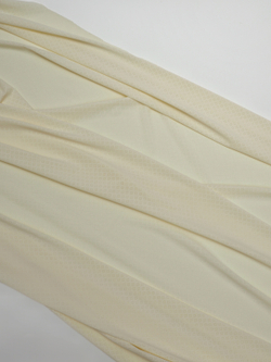 Микрофибра бельевая ажурная матовая эластичная светло-желтая