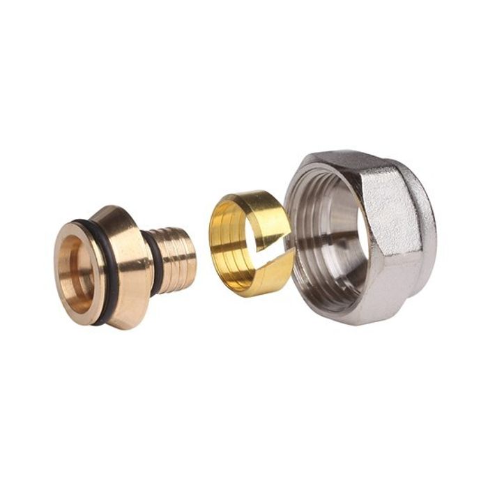 Купить Уплотн. фитинги AluPEX 16*2.25 G3/4'' вн недорого со склада в Хабаровске, Якутске, Владивостоке, Южно-Сахалинске, Благовещенске