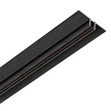 Трек встраиваемый однофазный 2 метра 24V 506327 чёрный Linea Lightstar