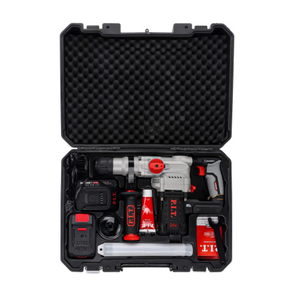 Перфоратор SDS-Plus аккумуляторный бесщеточный P.I.T. PBH20H-26A/1