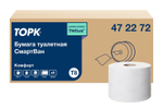 Туалетная бумага Торк СмартВан, T8, 2-слойная, белая, 207 метров, 8 рулонов в упаковке