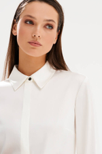 23556 Блузка женская (молочный)