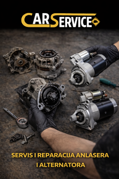 Servis i reparacija anlasera i alternatora
