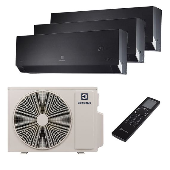 Мультисплит система на 3 комнаты Electrolux EACS/I-09 HEN FMI/N8_ERP/in x 2 + EACS/I-12 HEN FMI/N8_ERP/in / EACO/I-24 FMI-3/N8_ERP — (3)