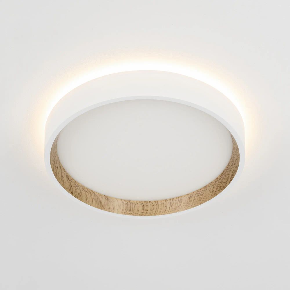 Citilux ETALON CL750180 LED Светильник с подсветкой Белый+Бук