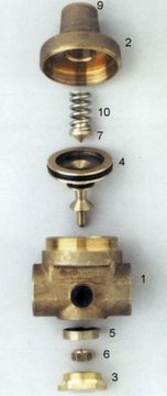 Редуктор давления Valtec 3/4", 1–4.5 бара, до +80°C (арт. VT.087.N.0545)