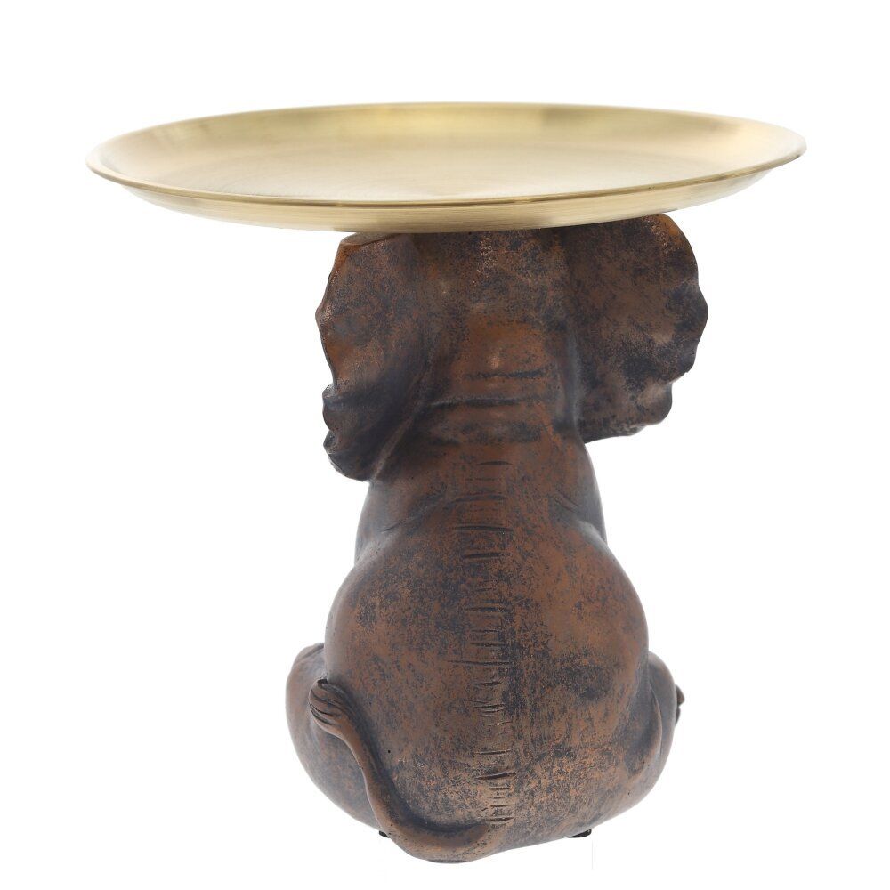 GAEM Фигурка декоративная "Слон" с подносом, L16,5 W16,5 H15,5 см