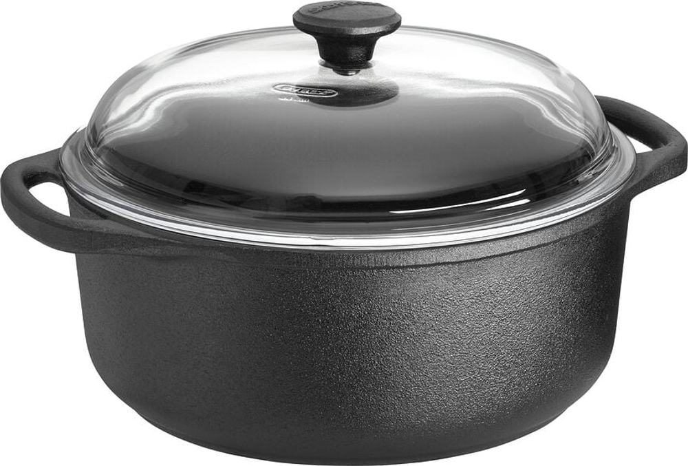 Кастрюля Skeppshult Casserole, 4 л, 24 см, чугун, антипригарное покрытие