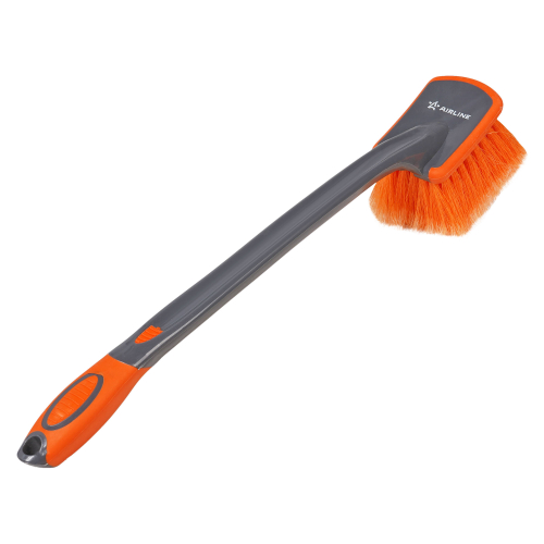 Щетка для мытья Airline с мягкой распушенной щетиной, прорезиненные ручка и кант 50 см