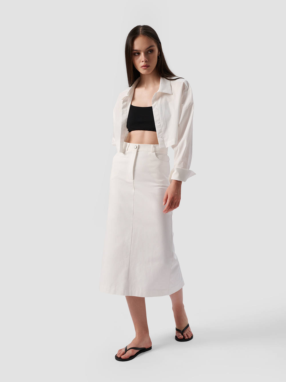 ЮБКА ДЛИННАЯ С ГУЛЬФИКОМ