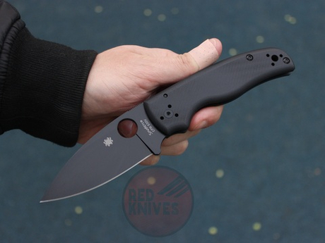 Реплика ножа Spyderco Shaman Г/Ч/Ч