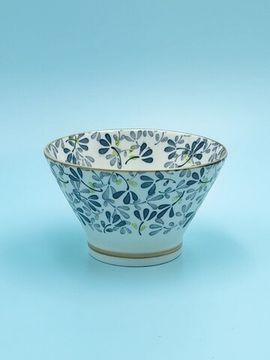 Салатник 12,5х7,5 см. "Япония" синий декор