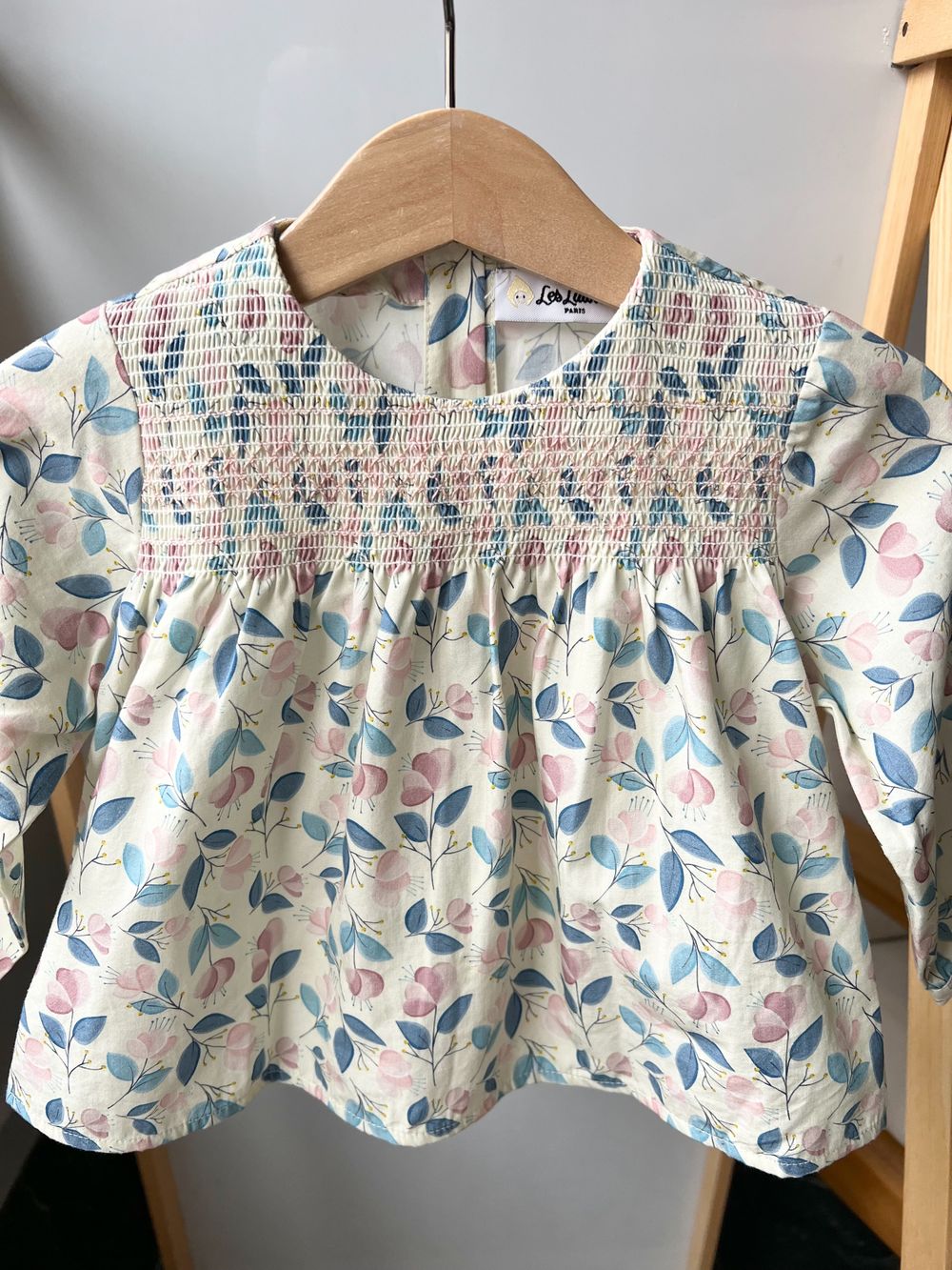 Хлопковая блузка Les Lutins, 80