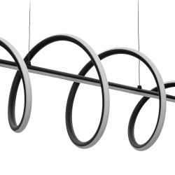 Citilux Джемини CL229066 LED Светильник подвесной с диммером Чёрный