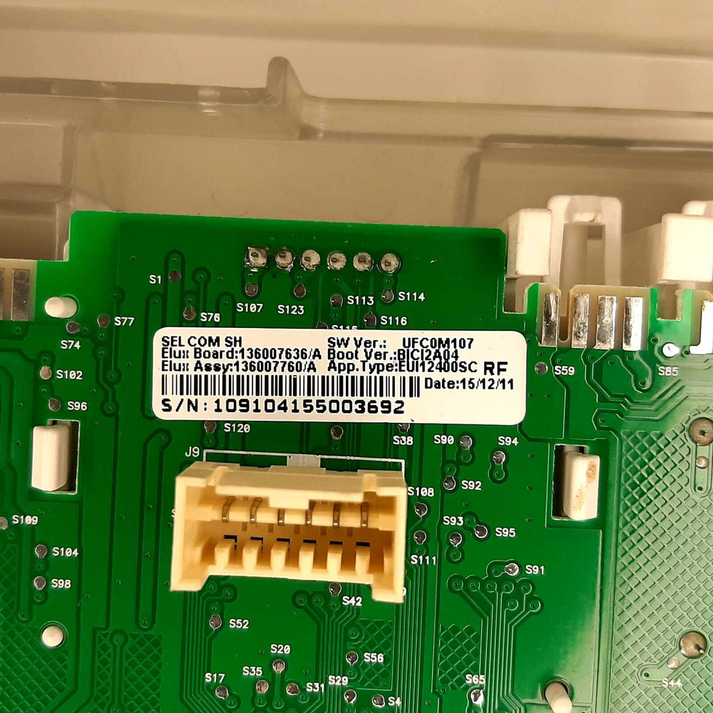 128 Электронный модуль для стиральной машины Electrolux 973913102342018 б/у