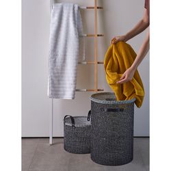 Корзина для хранения Sustainable collection, Ø32х28 см, черная