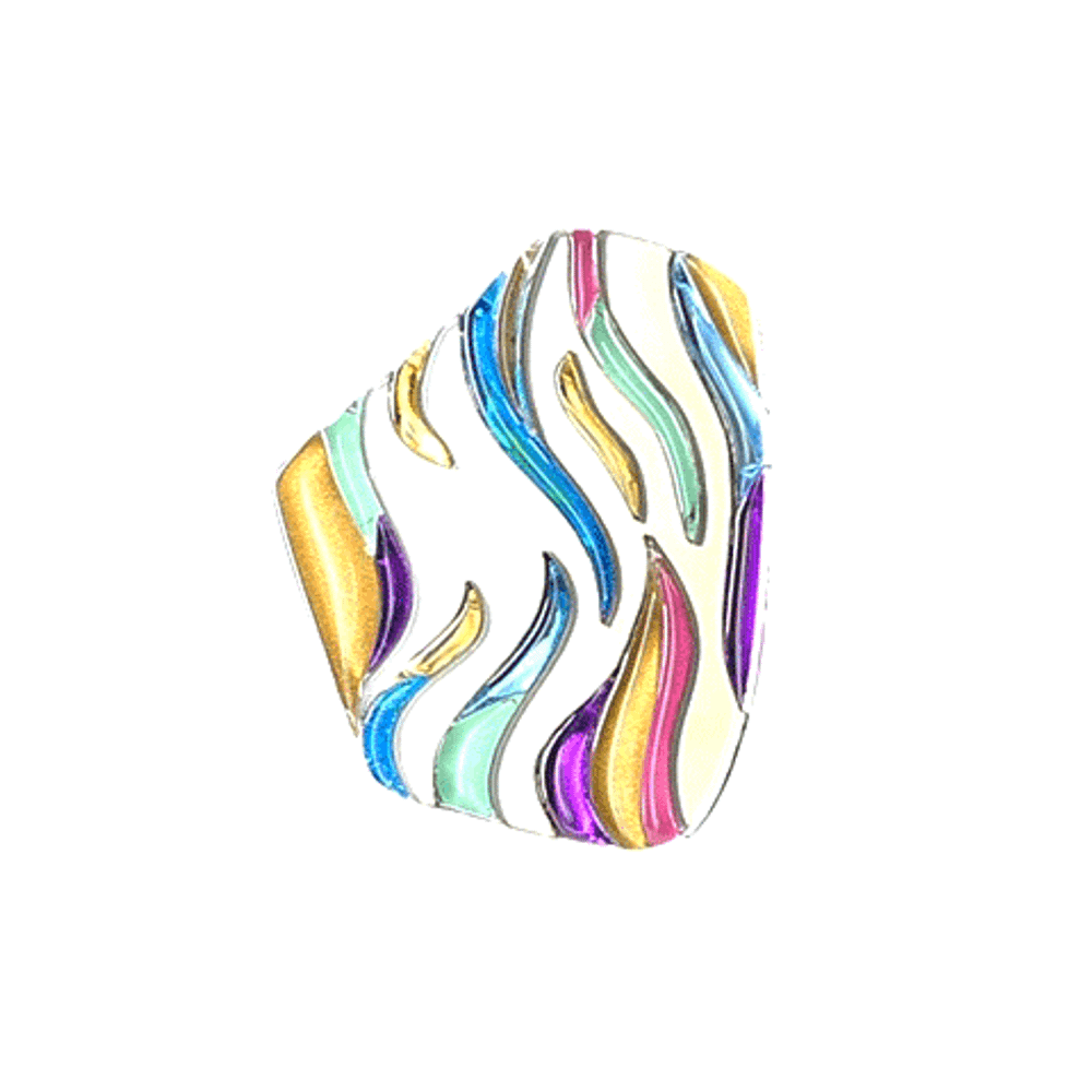 Опал / Opal, brooch, Color