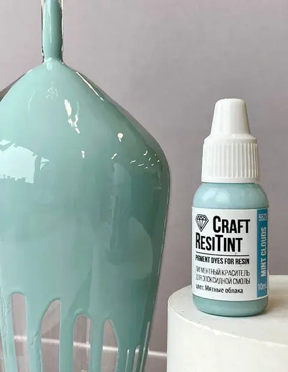 Краситель CraftResinTint, Mint Clouds, Мятные облака 10мл
