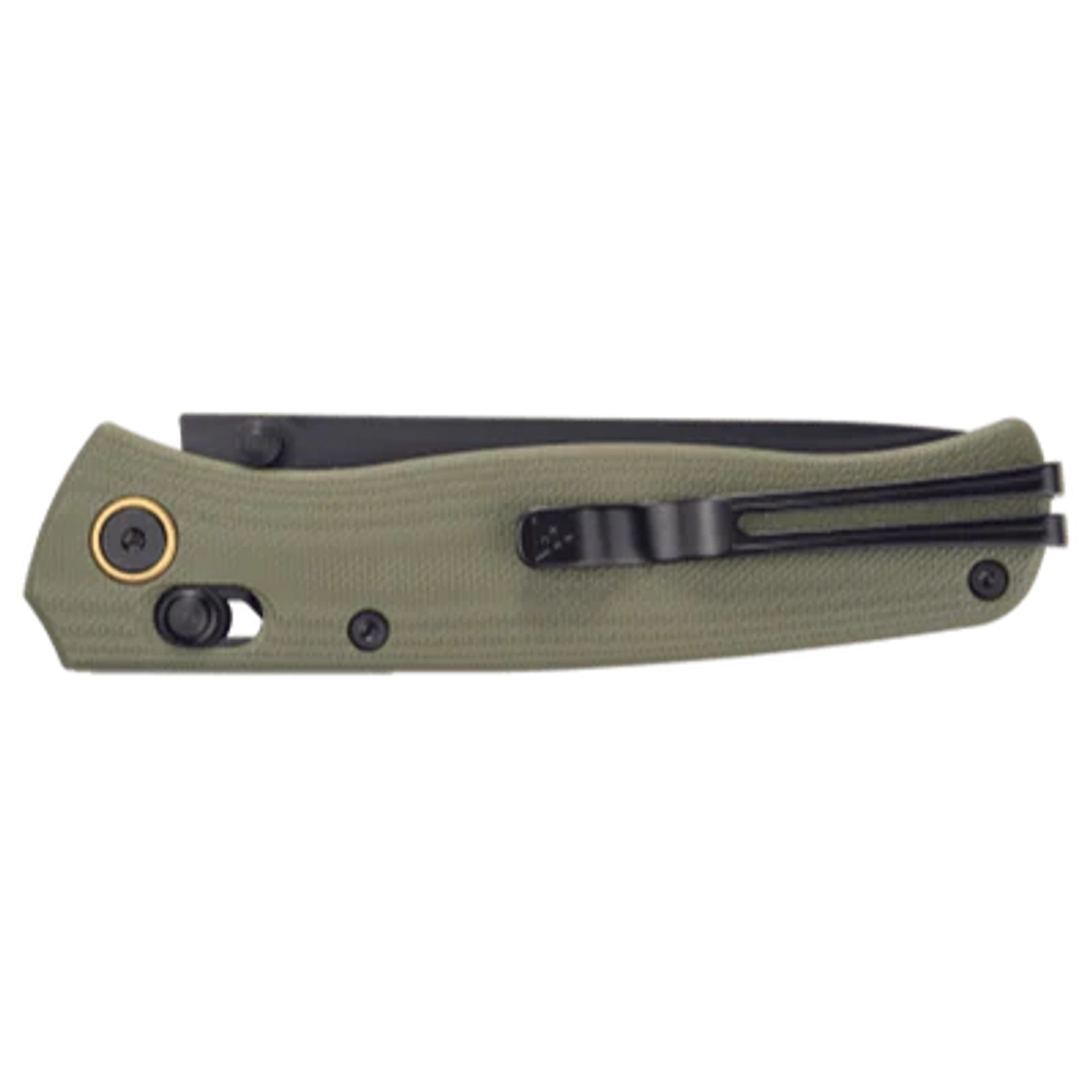 Нож складной SRM 255L-GP2 Medal PVD (10Cr15CoMoV, OD Green G10)