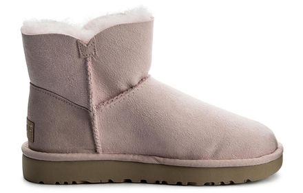 UGG Угги Mini Bailey Button, горчичный