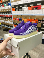 Купить в Москве Nike Air Force 1 Low '07 QS Purple Skeleton Halloween