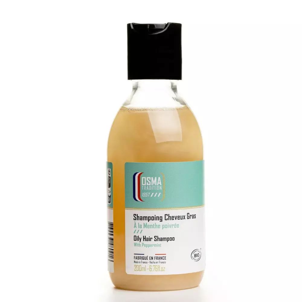 Шампунь OSMA TRADITION для жирных волос мята 200 мл (OT-SHAMPCHGRAS) 2