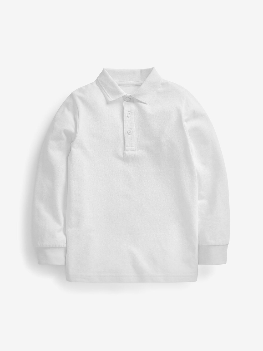 Поло с длинным рукам для мальчика Next 968-394, 2 шт., Белый