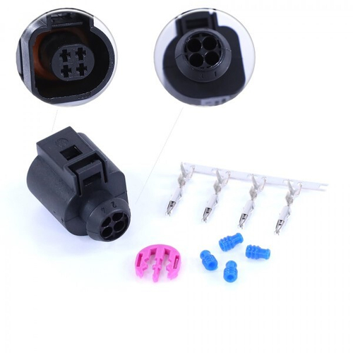 Разъем 4B0973712 4-х контактный датчика температуры VAG (VOLTON)