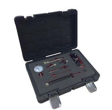 Набор с индикатором для установки угла опережения впрыска топлива дизельных двигателей, в кейсе ''Premium'' Forsage F-04A3016D