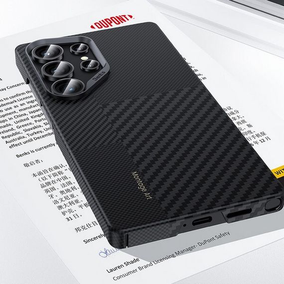 Чехол Benks ArmorAir Montage для Samsung Galaxy S25 Ultra черный