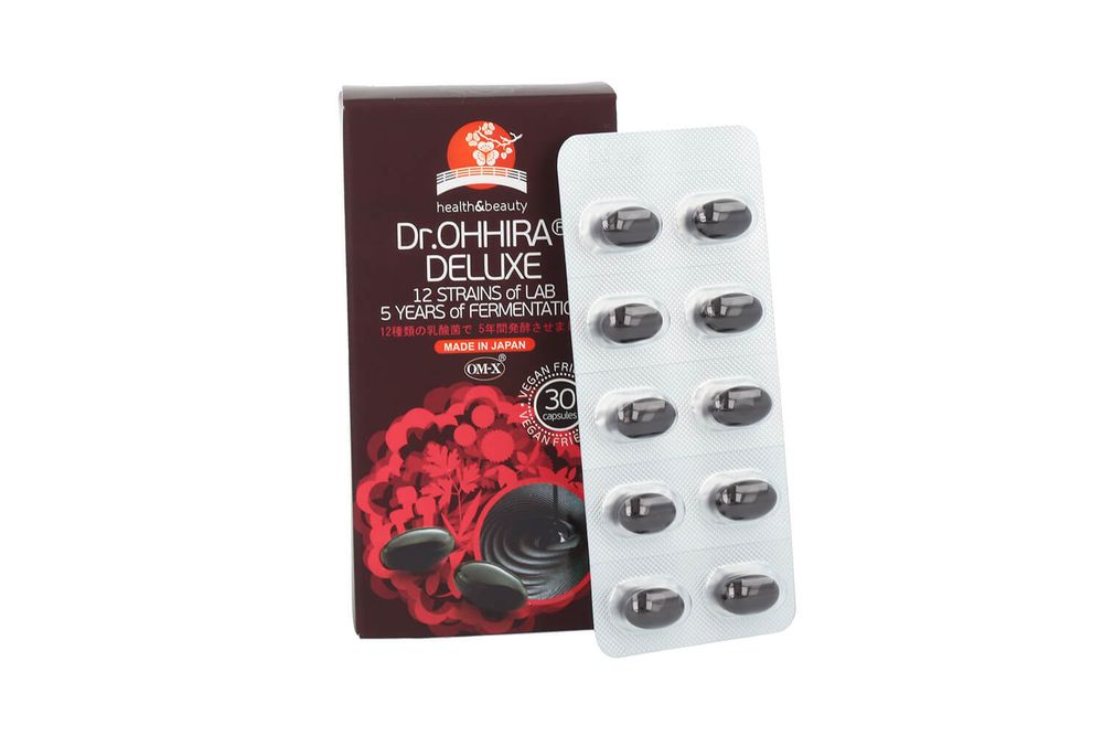 Dr.ohhira deluxe 12 strains of lab 5 years of fermentation 30 caps