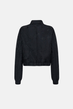 Жакет жаккардовый с жемчугом