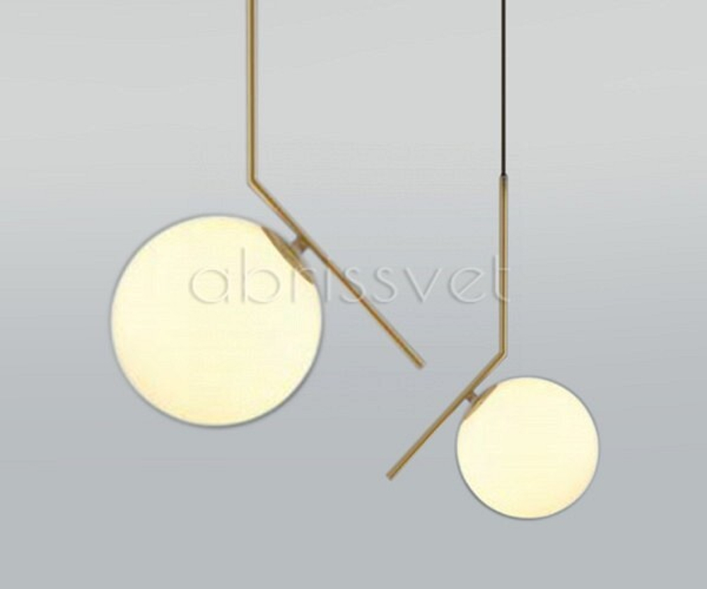 Подвесной светильник Italline Bolla Bolla SP 6212/200 brass