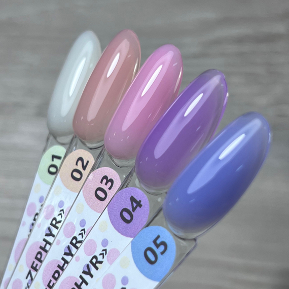 Гель-лак ТМ &quot;HIT gel&quot; №02 Zephyr, 9 мл