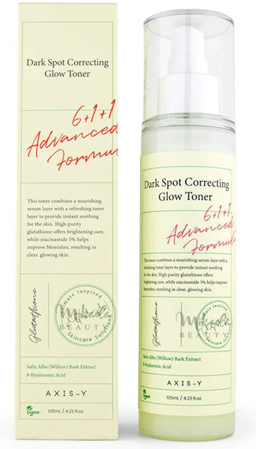 AXIS-Y Dark Spot Correcting Glow Toner Тонер-мист для лица