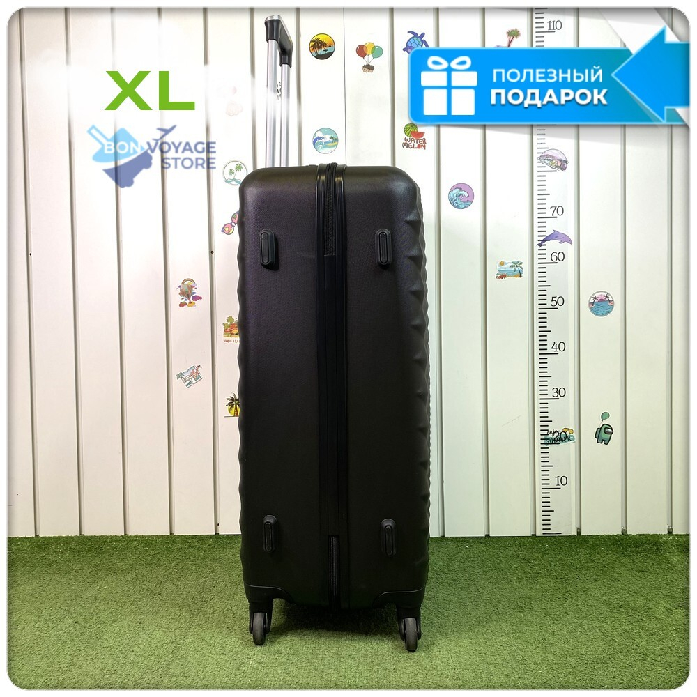 Большой чемодан L'Case Phatthaya, черный