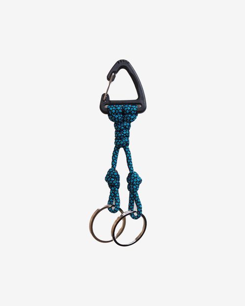 Брелок Ack Items Треугольник (черно-синий snake шнурок)