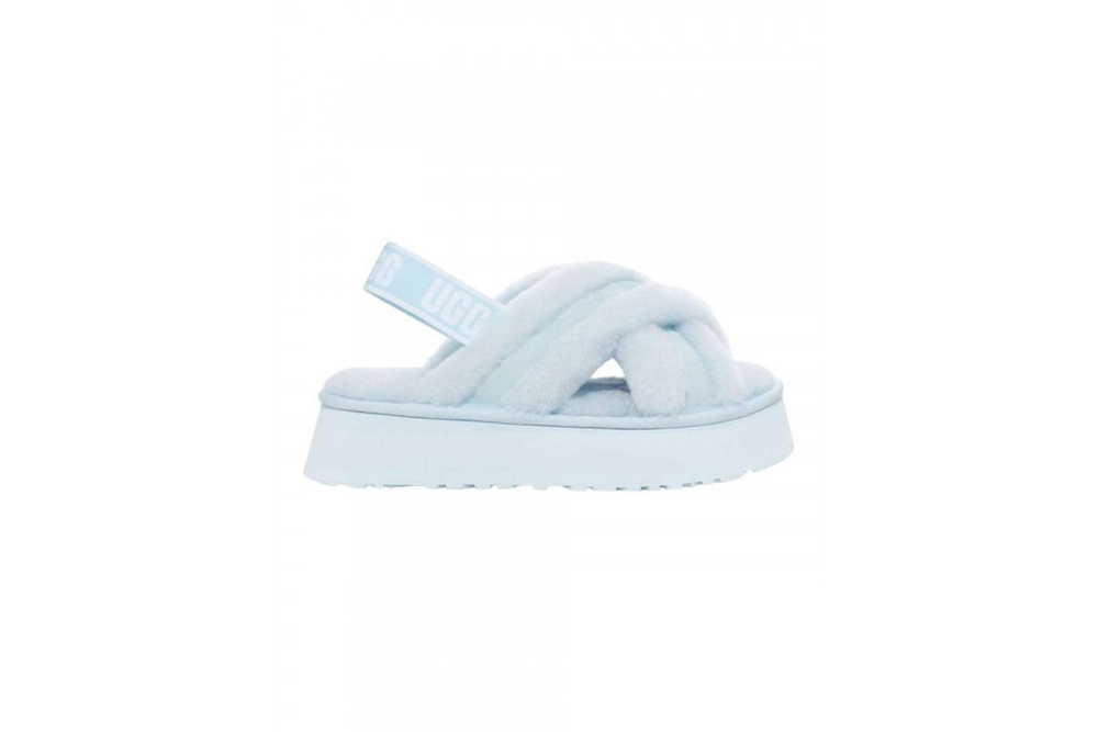 UGG W Disco Cross Slide Blue