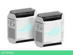 Маршрутизатор ASUS GT6 White-2-PK (90IG07F0-MU9A40)
