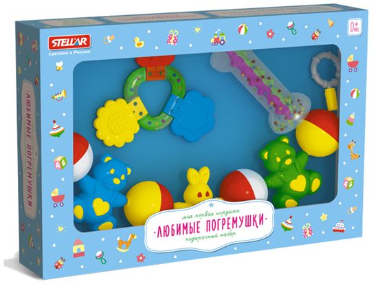 Набор "Любимые погремушки" Stellar