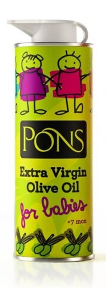 Масло оливковое EVO Для малышей Pons