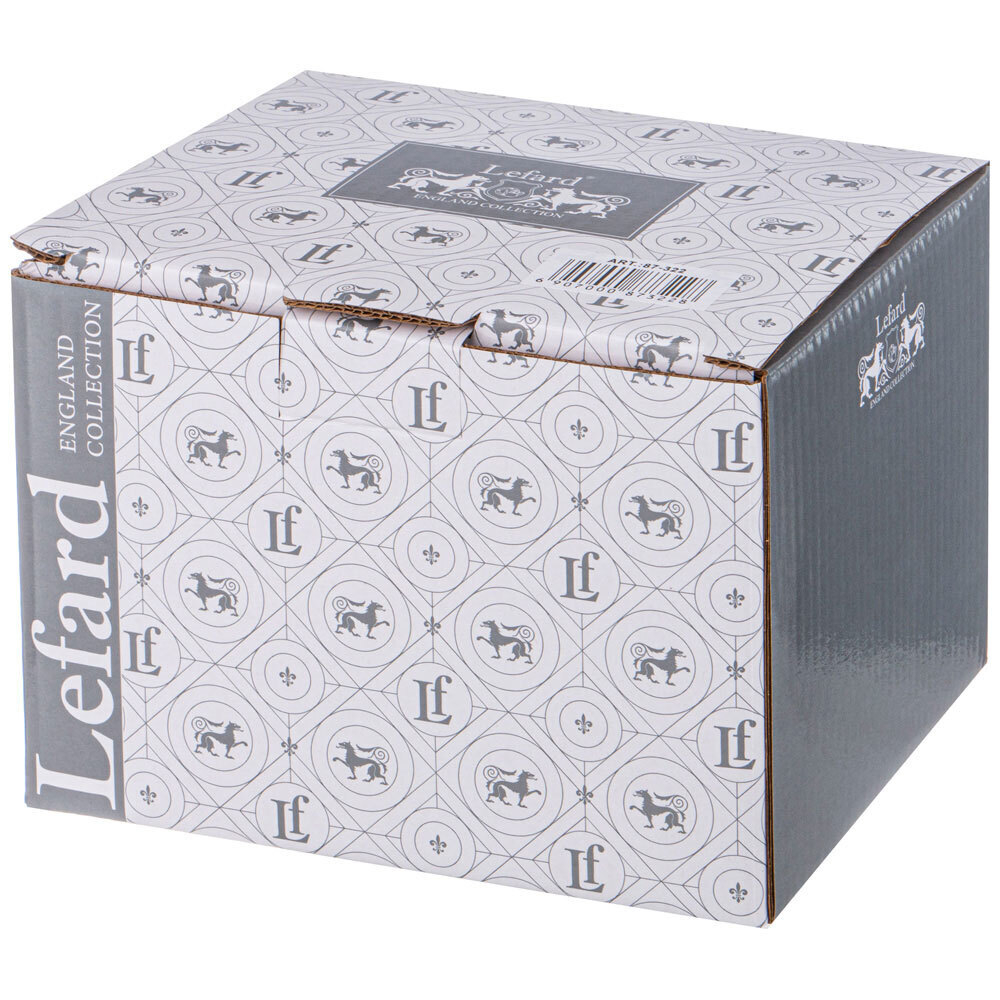 Чайник заварочный 0,65л стеклянный с фарфоровым ситом, 87-322