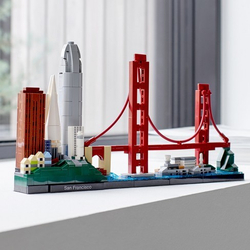 LEGO Architecture: Сан-Франциско 21043 — San Francisco — Лего Архитектура