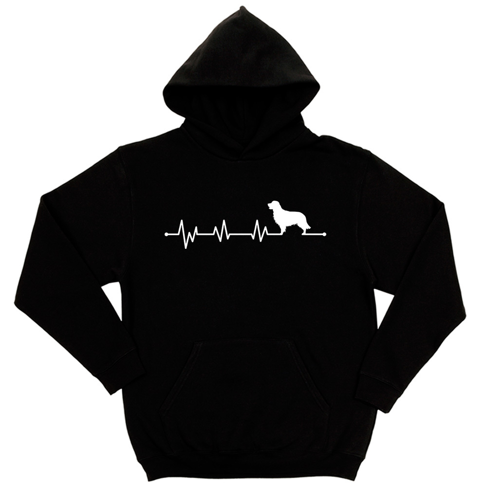 Толстовка "Голден ретривер - сердечный ритм"