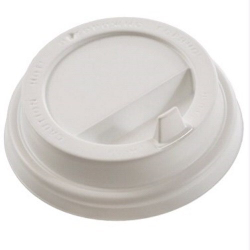 Крышки для стаканов 80мм с носиком белые SP9 DW9 (100/1000шт)